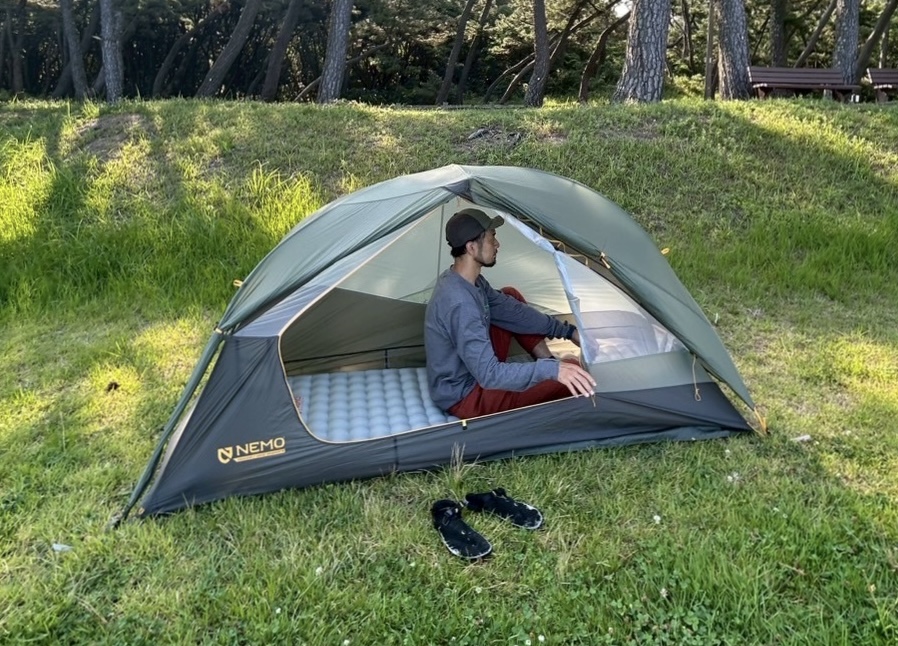 スタッフ愛用テント紹介】これ1つでどこまでも。NEMO ドラゴンフライ